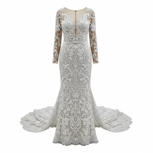 Beaded Wedding Dress